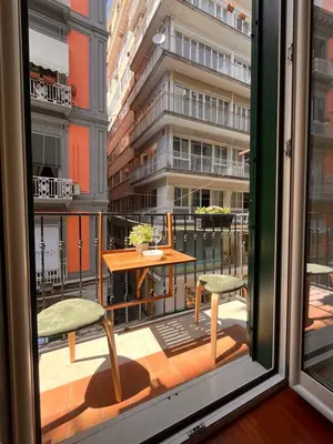 Balcone o terrazza di B&B Napoli in Musica