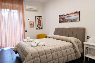 Letto o letti in una camera di Sofia e la Città delle meraviglie