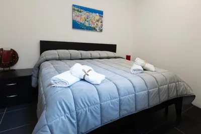 Letto o letti in una camera di Sofia e la Città delle meraviglie