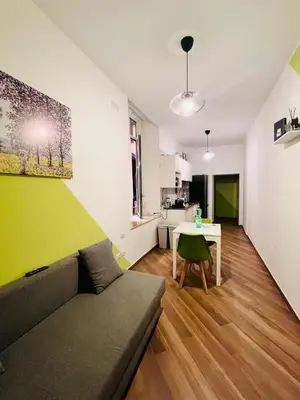 Area soggiorno di Poetry house #napoetryhouse