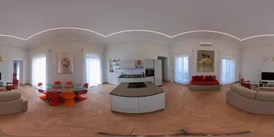 TV o dispositivi per l'intrattenimento presso Casa Ambra Contemporary Art