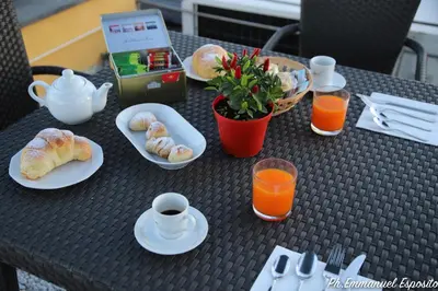 Cibo presso il bed & breakfast o nelle vicinanze