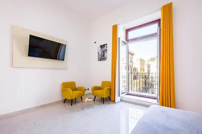TV o dispositivi per l'intrattenimento presso Rimmel Apartment