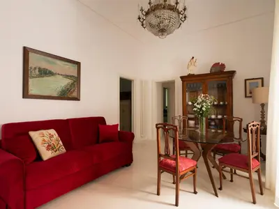 Area soggiorno di Chiaia Luxury Apartment