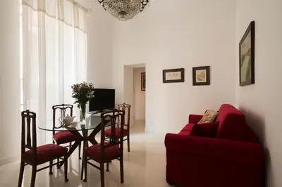Area soggiorno di Chiaia Luxury Apartment