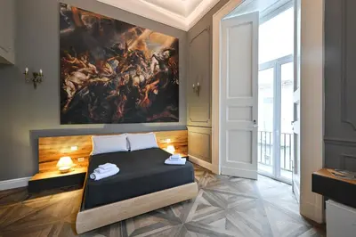 Letto o letti in una camera di Toledo 424 Suite