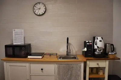 Set per la preparazione di tè e caffè presso Centro Storico Rooms