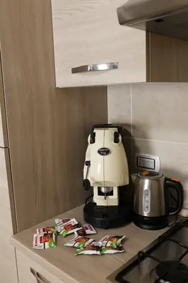Cucina o angolo cottura di L'Oasi del Re - Apartment