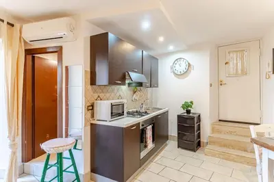 Cucina o angolo cottura di La perla del Vesuvio