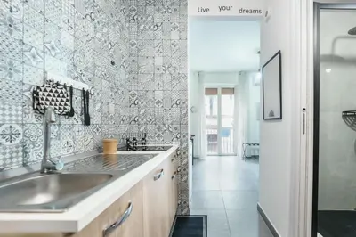 Cucina o angolo cottura di Apartment in Sanità Historic District