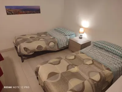 Letto o letti in una camera di La dimora dei placidi