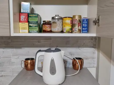 Set per la preparazione di tè e caffè presso La dimora dei placidi