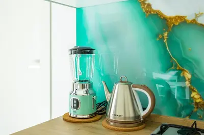 Set per la preparazione di tè e caffè presso Maison Emanuele Double Apartment