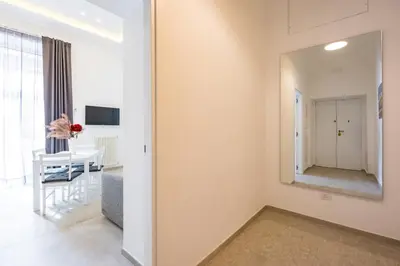 TV o dispositivi per l'intrattenimento presso Maison Emanuele Double Apartment