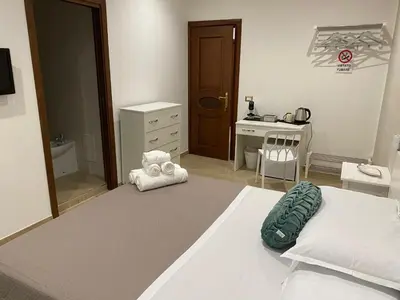 Letto o letti in una camera di B&B Civico 22 Silvestre