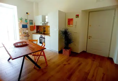 Cucina o angolo cottura di La casa di Zaga