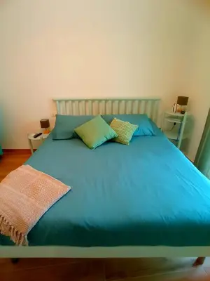 Letto o letti in una camera di La casa di Zaga