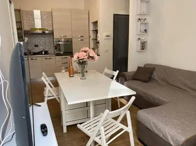 Cucina o angolo cottura di CASA SANGIÓ Appartamento nel cuore di Napoli