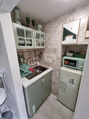 Cucina o angolo cottura di Emma house Napoli centro storico