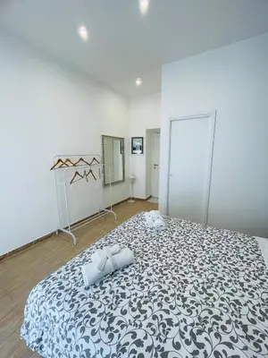 Letto o letti in una camera di Scalinata Partenopea