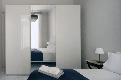 Letto o letti in una camera di Appartamento Bilocale Suororsola 5