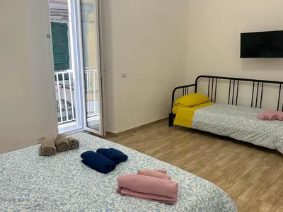 Letto o letti in una camera di Napoli centro