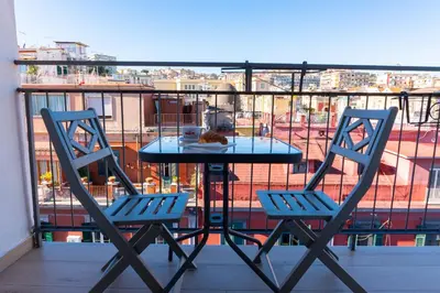 Balcone o terrazza di NA bella vista Rooftop-B&B