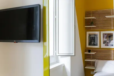 TV o dispositivi per l'intrattenimento presso Casa Papaccio Apartment & Spa By Dimorra