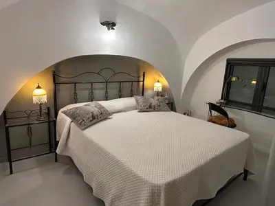 Letto o letti in una camera di Farrose