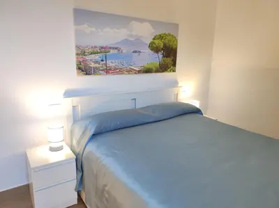 Letto o letti in una camera di B&B Le Tre B