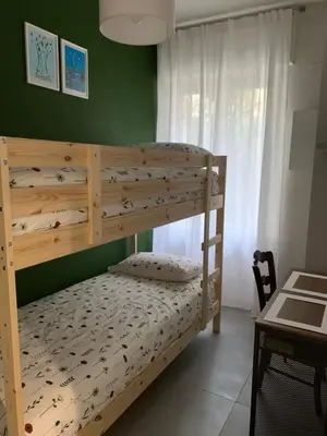 Letto o letti in una camera di Casa Arenella