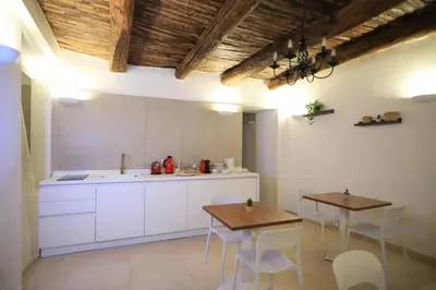 Cucina o angolo cottura di Ai 13 Gradoni di Chiaia