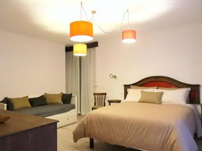 Letto o letti in una camera di Cor Urbis - le camere