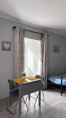 Letto o letti in una camera di La Finestra Di Dante