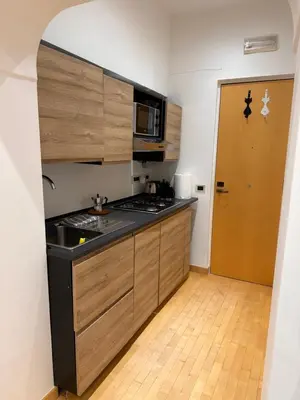 Cucina o angolo cottura di La bella vita a Chiaia