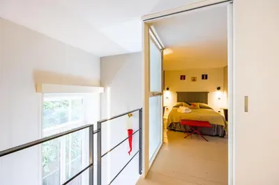 Letto o letti in una camera di DUOMO TERRACE - Luxury Apartment with Private Parking in Naples Historic Center