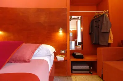 Letto o letti in una camera di Oda B&B