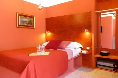 Letto o letti in una camera di Oda B&B