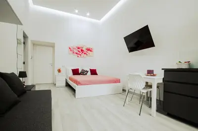 TV o dispositivi per l'intrattenimento presso casa vacanze Anema sweet