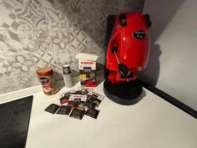 Set per la preparazione di tè e caffè presso La Dimora del Sarto