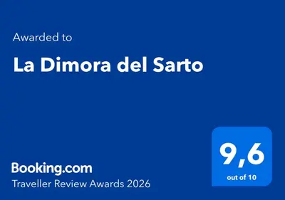 Certificato, attestato, insegna o altro documento esposto da La Dimora del Sarto