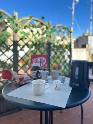 Set per la preparazione di tè e caffè presso Casa Vacanza Francesca
