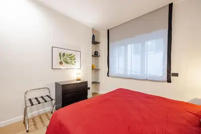 Letto o letti in una camera di Casa Metis a Mergellina