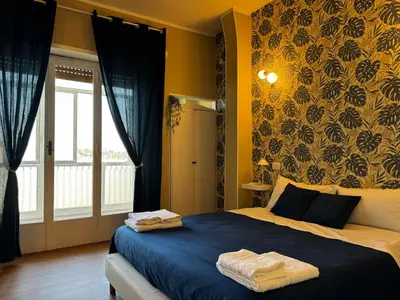 Letto o letti in una camera di la dimora di rita