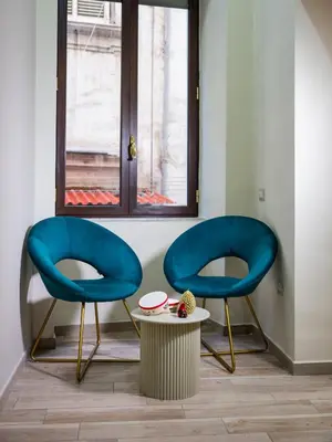 Area soggiorno di Stella Mia Luxury Rooms