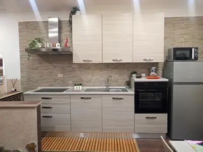 Cucina o angolo cottura di Casa Ametista