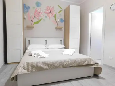 Letto o letti in una camera di Appartamento Isabel a Cavour