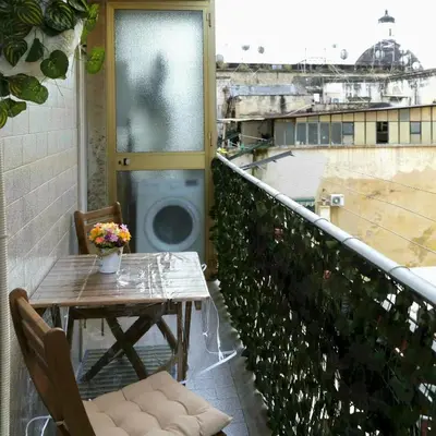 Balcone o terrazza di White Butterfly Home