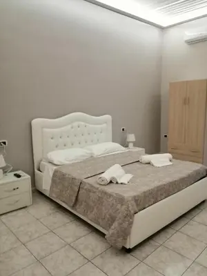 Letto o letti in una camera di Guest house Francesco