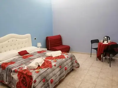 Letto o letti in una camera di Guest house Francesco